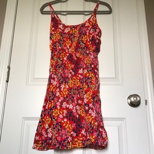 Floral print dress